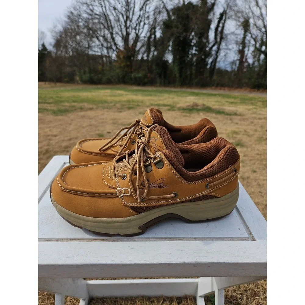 NEW - World Wide Sportsman‎ Blue Waterboat Shoes Size Mens 8m